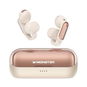 Monster OPEN AC601 Earclip TWS Clip on Earbuds Bluetooth 5.4 Headphone Water-res